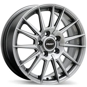 Fast Wheels – Tempest – Grey – 16″x6.5″ 42mm – All weather Wheels – F280-1665-65TN+42E671